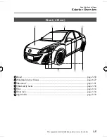 Предварительный просмотр 9 страницы Mazda Mazdaspeed3 5-Door Hatchback Manual