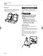 Предварительный просмотр 24 страницы Mazda Mazdaspeed3 5-Door Hatchback Manual