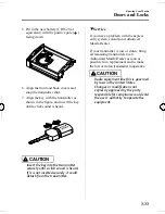 Предварительный просмотр 107 страницы Mazda Mazdaspeed3 5-Door Hatchback Manual