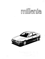 Предварительный просмотр 1 страницы Mazda Millenia 1996 Workshop Manual