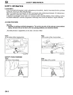 Предварительный просмотр 6 страницы Mazda Millenia 1996 Workshop Manual