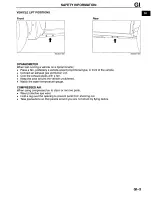 Предварительный просмотр 7 страницы Mazda Millenia 1996 Workshop Manual