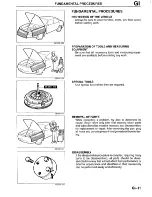 Предварительный просмотр 15 страницы Mazda Millenia 1996 Workshop Manual