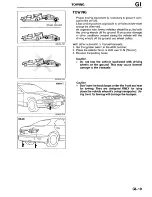 Предварительный просмотр 23 страницы Mazda Millenia 1996 Workshop Manual