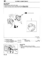 Предварительный просмотр 53 страницы Mazda Millenia 1996 Workshop Manual