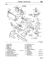 Предварительный просмотр 56 страницы Mazda Millenia 1996 Workshop Manual