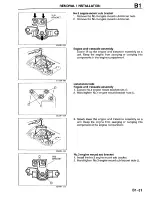 Предварительный просмотр 60 страницы Mazda Millenia 1996 Workshop Manual