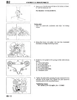 Предварительный просмотр 74 страницы Mazda Millenia 1996 Workshop Manual