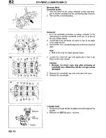 Предварительный просмотр 78 страницы Mazda Millenia 1996 Workshop Manual