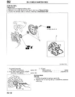 Предварительный просмотр 86 страницы Mazda Millenia 1996 Workshop Manual