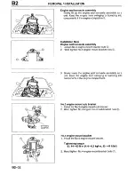 Предварительный просмотр 94 страницы Mazda Millenia 1996 Workshop Manual