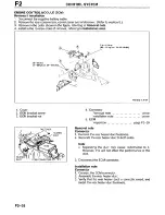 Предварительный просмотр 322 страницы Mazda Millenia 1996 Workshop Manual