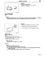 Предварительный просмотр 507 страницы Mazda Millenia 1996 Workshop Manual