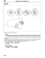 Предварительный просмотр 513 страницы Mazda Millenia 1996 Workshop Manual