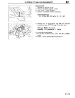 Предварительный просмотр 520 страницы Mazda Millenia 1996 Workshop Manual