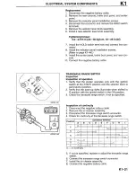 Предварительный просмотр 530 страницы Mazda Millenia 1996 Workshop Manual