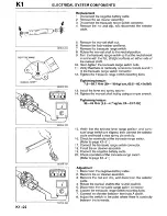 Предварительный просмотр 531 страницы Mazda Millenia 1996 Workshop Manual