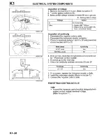 Предварительный просмотр 537 страницы Mazda Millenia 1996 Workshop Manual