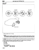 Предварительный просмотр 624 страницы Mazda Millenia 1996 Workshop Manual