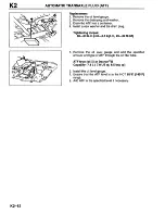 Предварительный просмотр 632 страницы Mazda Millenia 1996 Workshop Manual