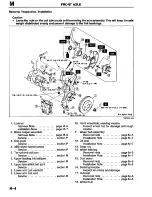 Предварительный просмотр 728 страницы Mazda Millenia 1996 Workshop Manual