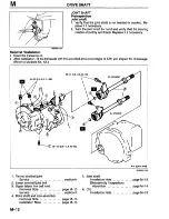 Предварительный просмотр 736 страницы Mazda Millenia 1996 Workshop Manual