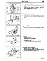 Предварительный просмотр 737 страницы Mazda Millenia 1996 Workshop Manual