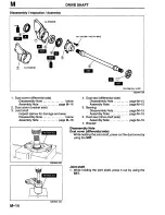 Предварительный просмотр 738 страницы Mazda Millenia 1996 Workshop Manual