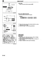 Предварительный просмотр 740 страницы Mazda Millenia 1996 Workshop Manual