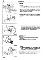 Предварительный просмотр 742 страницы Mazda Millenia 1996 Workshop Manual