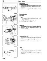 Предварительный просмотр 744 страницы Mazda Millenia 1996 Workshop Manual