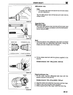 Предварительный просмотр 745 страницы Mazda Millenia 1996 Workshop Manual