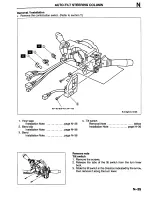 Предварительный просмотр 781 страницы Mazda Millenia 1996 Workshop Manual