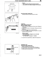 Предварительный просмотр 875 страницы Mazda Millenia 1996 Workshop Manual