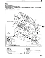 Предварительный просмотр 900 страницы Mazda Millenia 1996 Workshop Manual