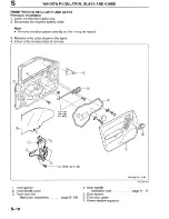 Предварительный просмотр 907 страницы Mazda Millenia 1996 Workshop Manual