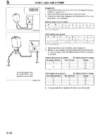 Предварительный просмотр 919 страницы Mazda Millenia 1996 Workshop Manual