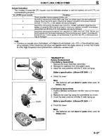 Предварительный просмотр 924 страницы Mazda Millenia 1996 Workshop Manual