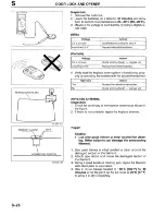 Предварительный просмотр 925 страницы Mazda Millenia 1996 Workshop Manual