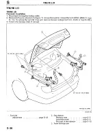 Предварительный просмотр 927 страницы Mazda Millenia 1996 Workshop Manual