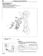 Предварительный просмотр 933 страницы Mazda Millenia 1996 Workshop Manual