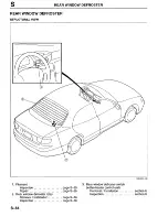 Предварительный просмотр 961 страницы Mazda Millenia 1996 Workshop Manual