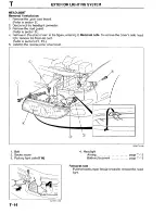 Предварительный просмотр 1042 страницы Mazda Millenia 1996 Workshop Manual