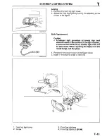 Предварительный просмотр 1047 страницы Mazda Millenia 1996 Workshop Manual