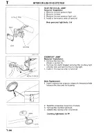 Предварительный просмотр 1062 страницы Mazda Millenia 1996 Workshop Manual