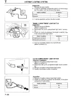 Предварительный просмотр 1064 страницы Mazda Millenia 1996 Workshop Manual