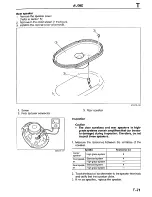 Предварительный просмотр 1099 страницы Mazda Millenia 1996 Workshop Manual