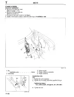 Предварительный просмотр 1100 страницы Mazda Millenia 1996 Workshop Manual