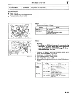 Предварительный просмотр 1125 страницы Mazda Millenia 1996 Workshop Manual