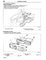 Предварительный просмотр 1233 страницы Mazda Millenia 1996 Workshop Manual